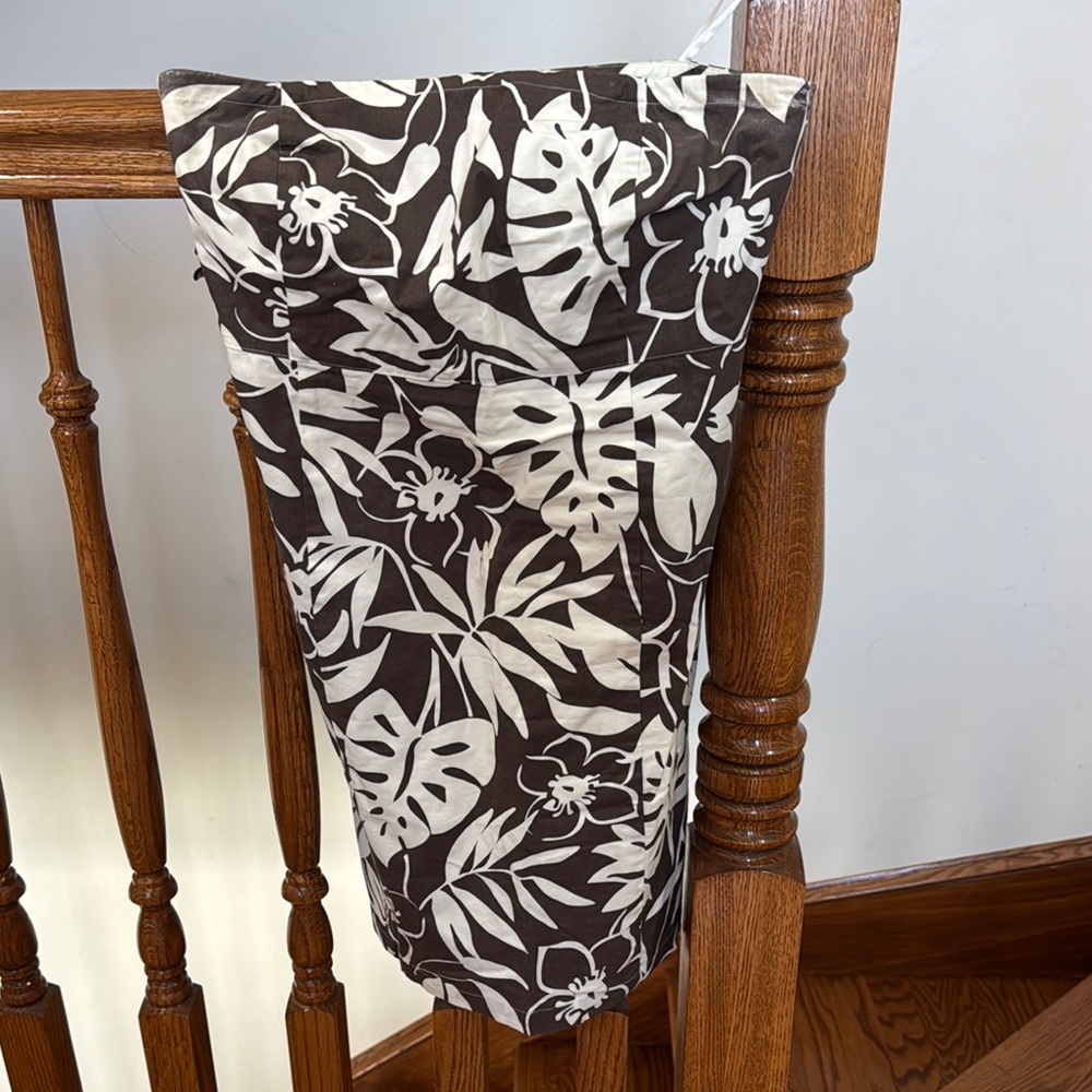 Vineyard Vines Tropical Leaf Print Dress